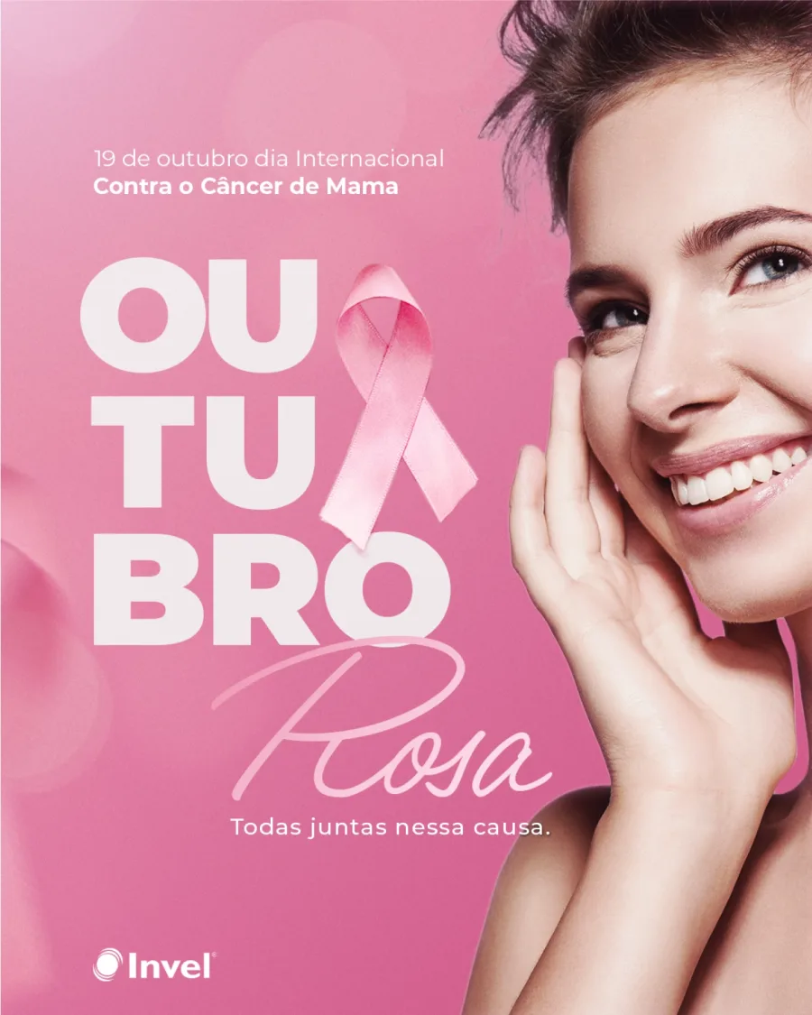 Post de Outubro Rosa para a Invel